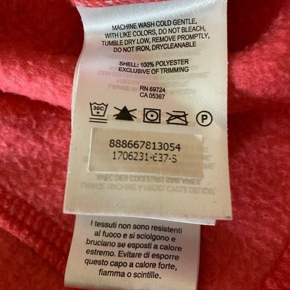 Columbia Women’s Zip-Up Fleece Jacket Barbie - Picture 4 of 7